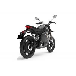 Super Soco TSx Electric Motorcycle Black Rear Right