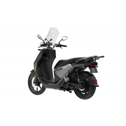 Super Soco CPx Electric Moped Grey Black Left