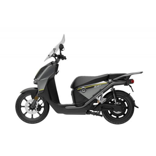 Super Soco CPx Electric Moped Grey Left