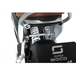 Super Soco TC Electric Motorcycle Rear Spring Detail