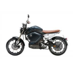 Super Soco TC Electric Motorcycle Blue Left