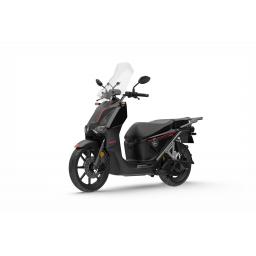 Super Soco CPX Electric Moped Black Front Left