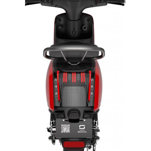 Super Soco Electric Moped Rear View