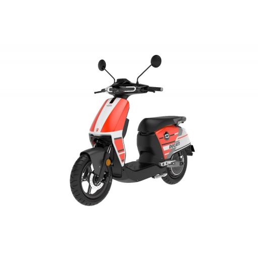 Super Soco CUx Ducati Edition Electric Moped Front Left