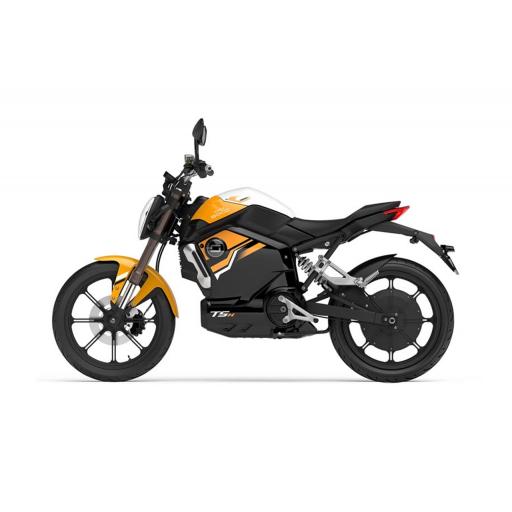 Super Soco TSx Electric MotorCycle Orange Left