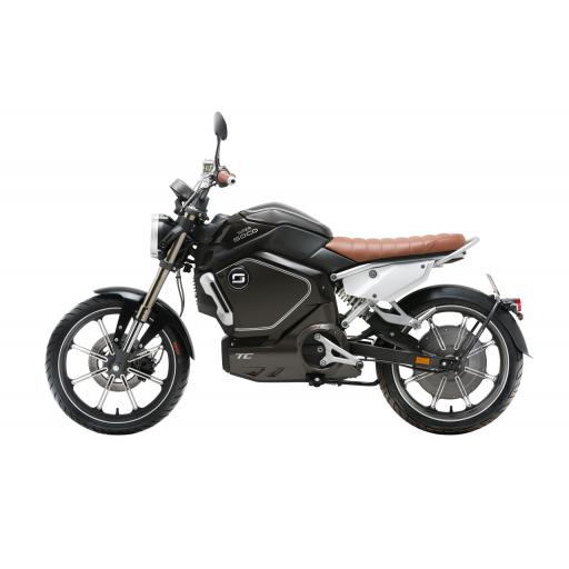 Super Soco TC Electric Motorcycle Black Left