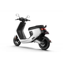 MQi+ Sport Electric Moped White Rear Left 1280 x 853