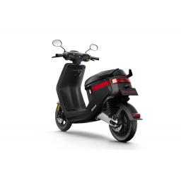 MQi+ Sport Electric Moped Black Red Rear Left 1280 x 853