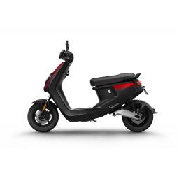 MQi+ Sport Electric Moped Black Red Left 1280 x 853