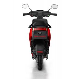 MQi+ Sport Electric Moped Red Rear 1280 x 853