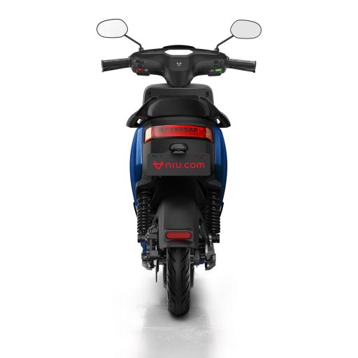 MQi+ Sport Electric Moped Blue Rear 1280 x 853