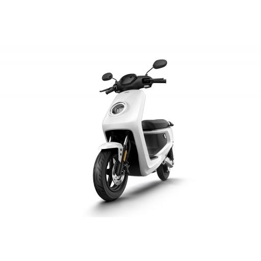 MQi+ Sport Electric Moped White Front Left 1280 x 853