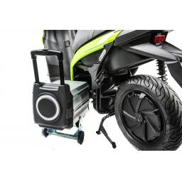 Silence S01 Electric Motorcycle Green Rear Left with Battery.jpg