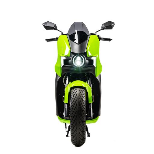 Silence S01 Electric Motorcycle Green Front.jpg