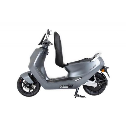 Yadea C1S Grey Left with Seat.jpg