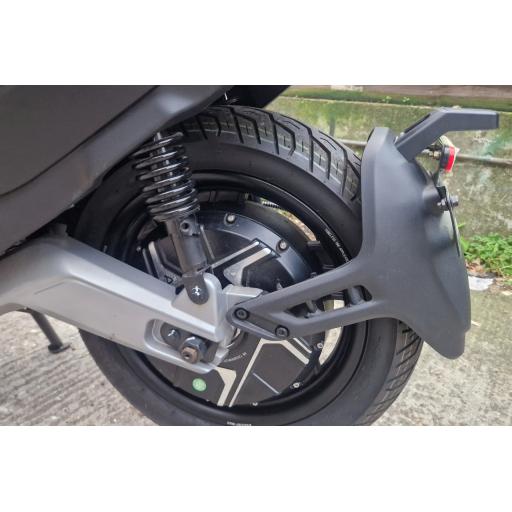 Niu MQiGT Evo Black Electric Moped - Rear Wheel.jpg