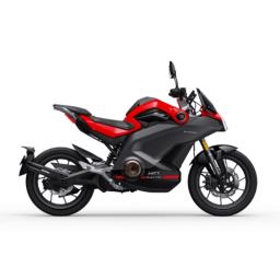 Vmoto Stash Electric Motorcycle - Red - Right Side.jpg