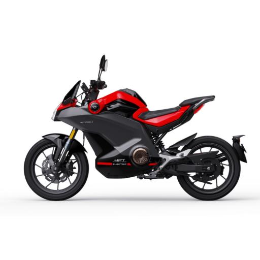 Vmoto Stash Electric Motorcycle - Red - Left Side.jpg