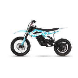 Kayo ET110 Electric Dirt Bike - White Blue - Left Side.jpg