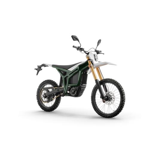 Komodo L3e Electric Motorcycle - Green - Front Right.jpg