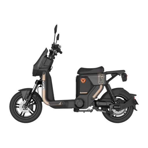 Yadea GFx 1200w Electric Moped - Black (1).jpg