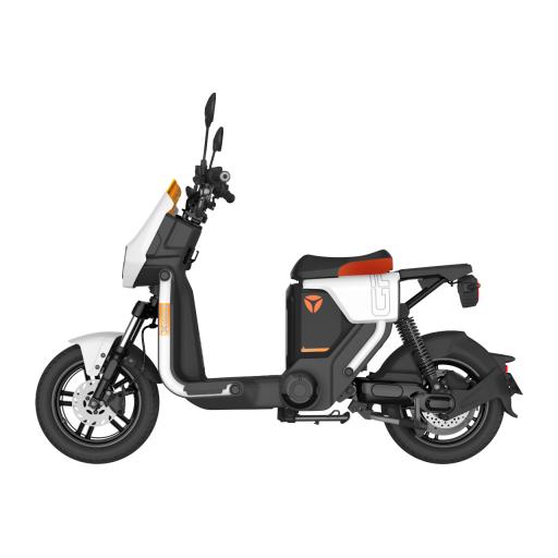 Yadea GFx 1200w Electric Moped - White (1).jpg