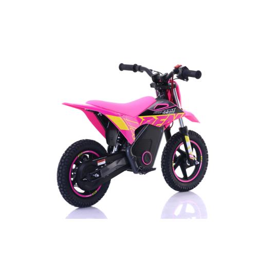 RFN Warrior SX 400 Pink Yellow Kids eBike (6).jpg