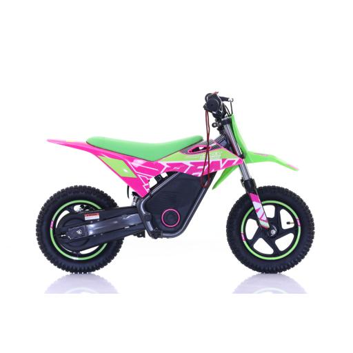 RFN Warrior SX 400 Green Pink Kids Ebike (6).jpg